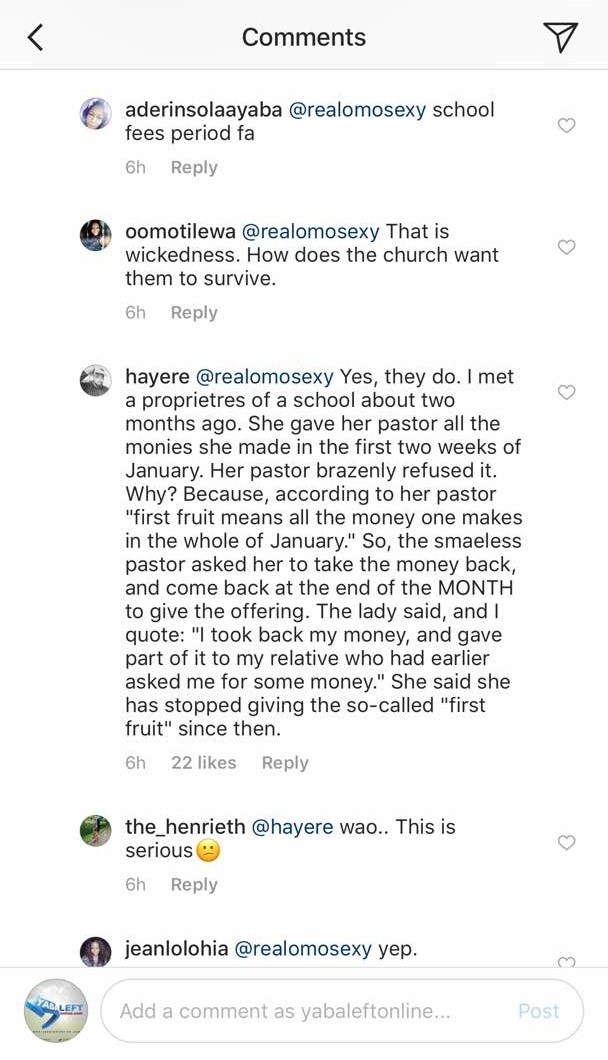 'Giving all your January salary to pastor as first fruit is fraudulent, foolish & sinful' - Freeze, Omotola Jalade reacts