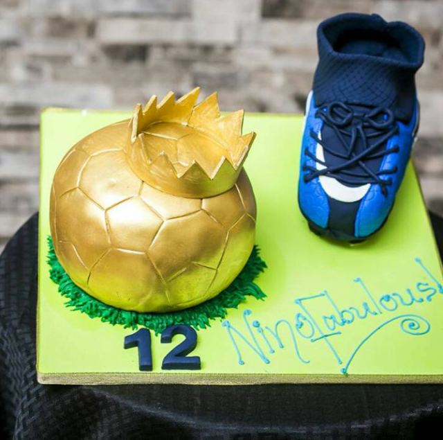 2face Idibia's first son, Nino celebrates 12th birthday in style (Photos)