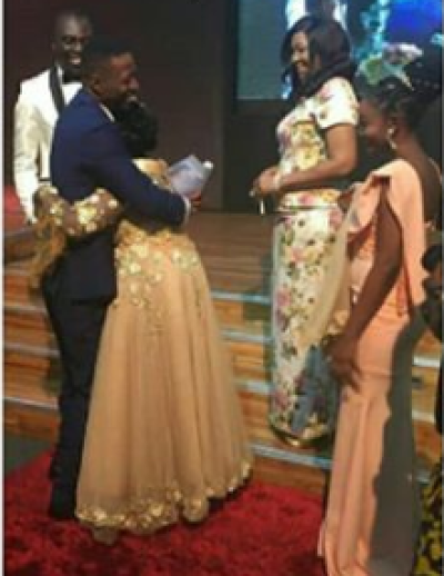 Singer, Simi's mother remarries, as she plays the chief bridesmaid role to her mom