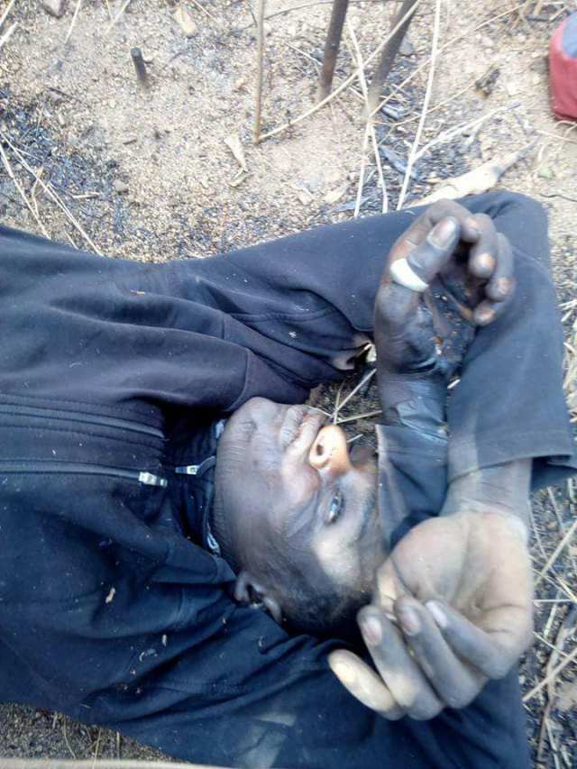 Thief electrocuted while trying to steal items from an electric pole in Jos