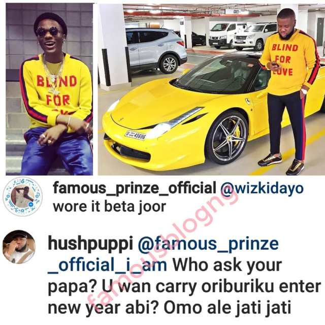 'You're a Bastard' - Hushpuppi Hits Back At Follower Who Chose Wizkid's Style Game Over His.