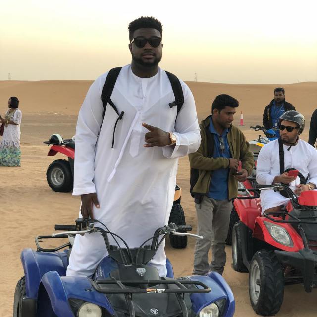 Davido post photos of his Vacation in Dubai