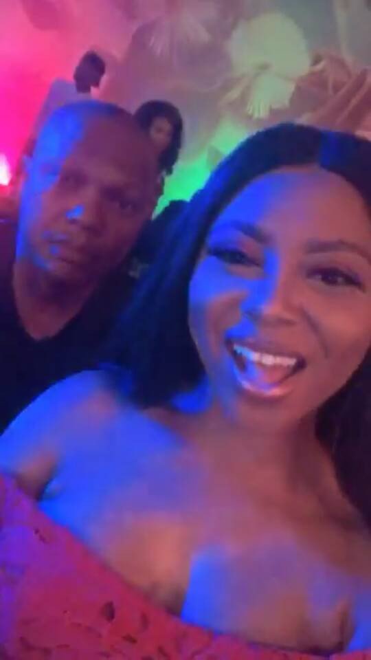 Stephanie Coker's Husband, David Aderinokun Parties Hard After Leaving Prison (Photos)