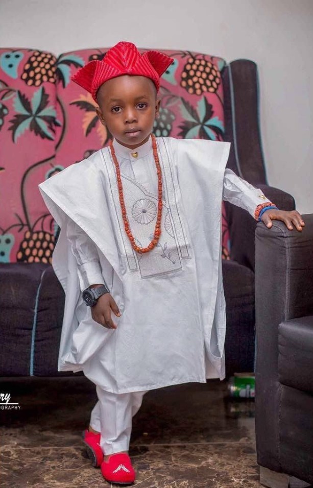 Alaafin Of Oyo's Youngest Wife Reportedly Pregnant; Celebrates Her Son As He Turns 4.