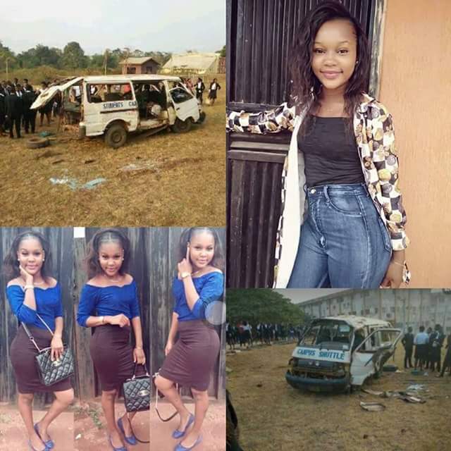 Two students of Ambrose Ali University Ekpoma killed in bus accident inside the campus