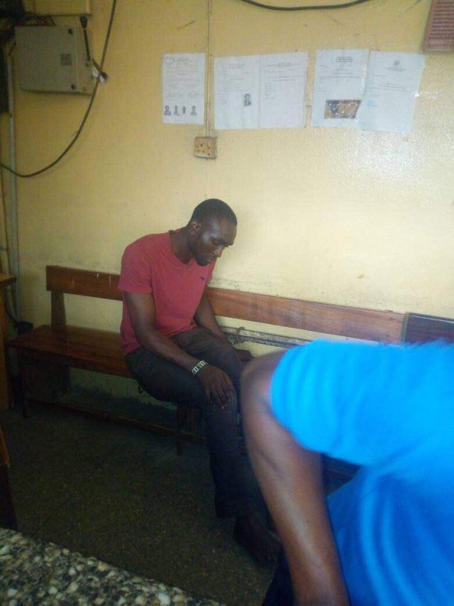 Alleged serial rapist who beat up Unilag girls before raping them, caught yesterday, in the school