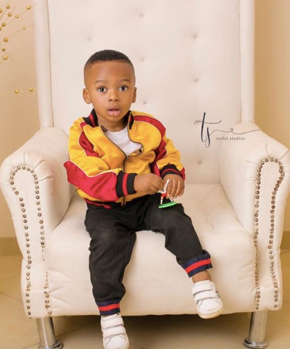 I will give you the whole world and more - Tonto Dikeh tells son