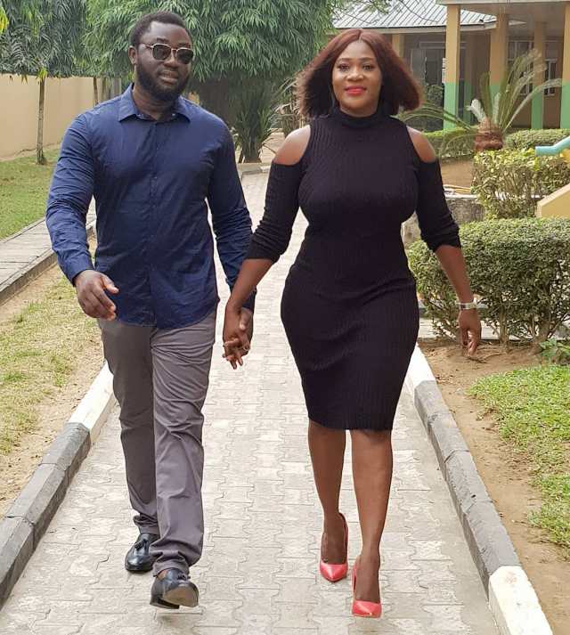 Prince Odi Okojie Celebrates His Wife, Mercy Johnson On Valentine's Day.