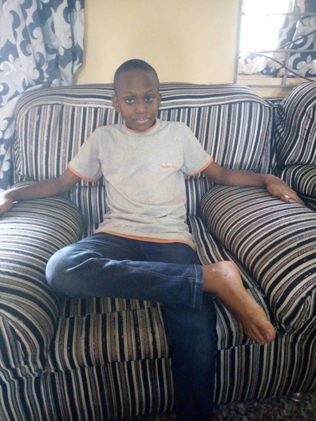 Nigerian boy almost dies after consuming juice (photos)