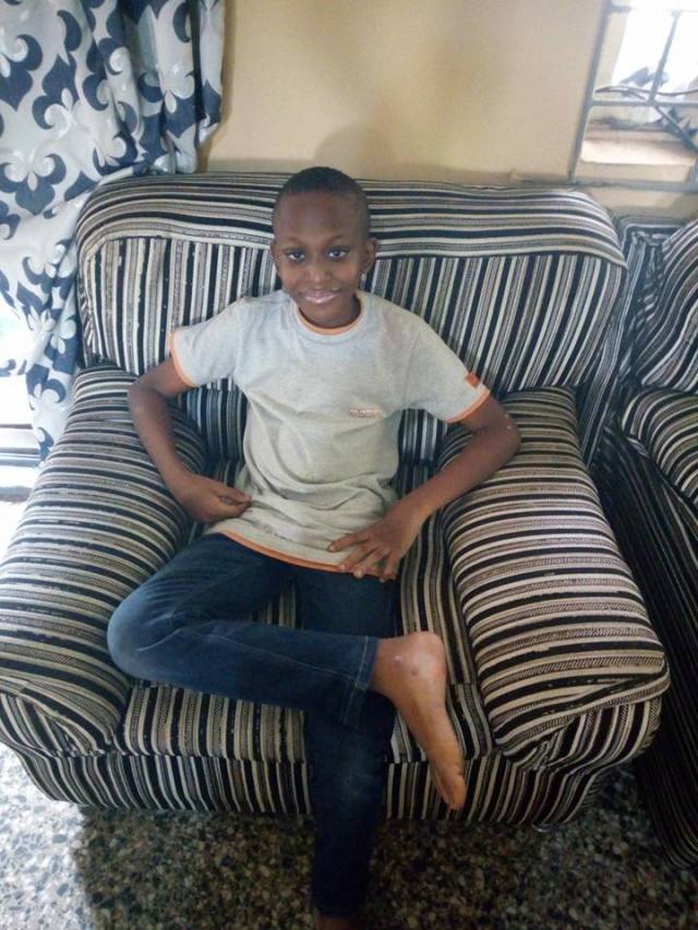 Nigerian boy almost dies after consuming juice (photos)