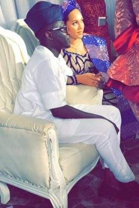 Tania Omotayo holds traditional wedding with Buzzbar co-owner, Sumbo (photos)