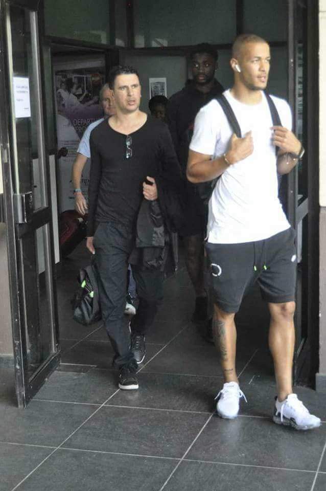 Super Eagles Arrive Uyo Ahead Of Saturday's African Nations Cup Qualifier (Photos)