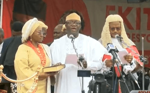 Kayode Fayemi sworn in as governor of Ekiti state (photos)