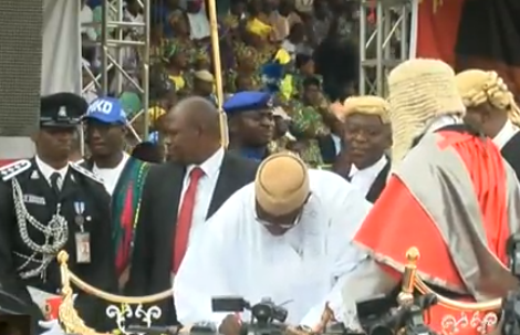 Kayode Fayemi sworn in as governor of Ekiti state (photos)