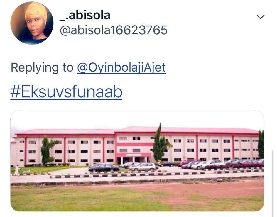 EKSU vs FUNAAB: Students drag each other on Social Media