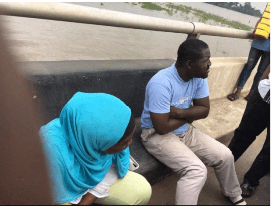 Man parks car on Third Mainland Bridge, jumps into lagoon (photos)