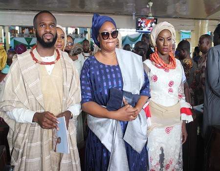 Photos from the burial of Chief Ope Bademosi who was murdered by his cook