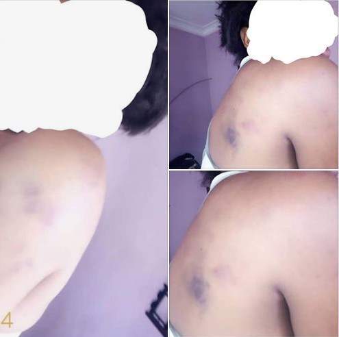 Man brutally beats wife, drags her to male friend's hotel over cheating allegation (Photos)