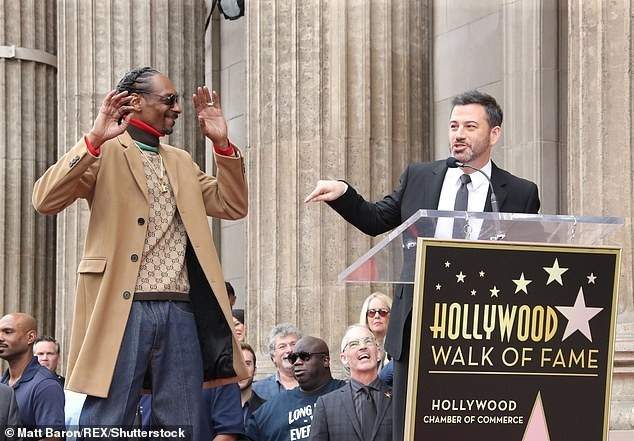 Snoop Dogg gets a star on Hollywood walk of fame (Photos)