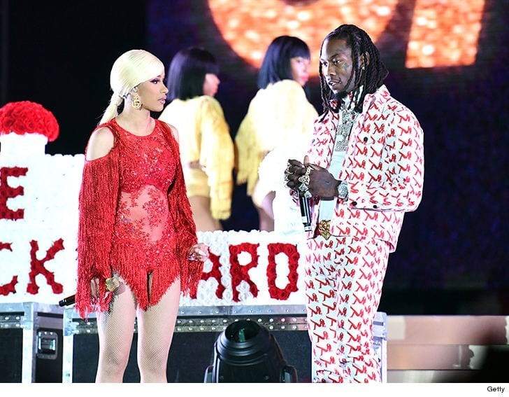 Offset celebrates a masked birthday party..... after Cardi B refused to take him back (Photos)