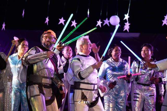 Photos From Pastor Chris Oyakhilome's 55th Astronaut-Themed Birthday Party