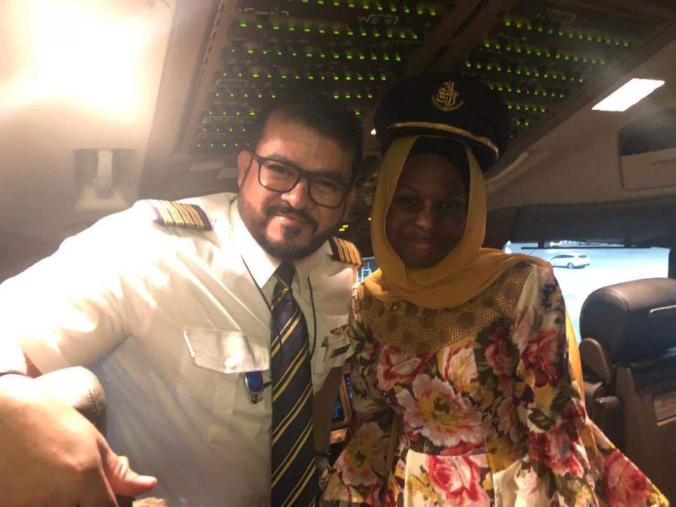 Meet The 14-Year-Old Nigerian Girl Who Excites Pilots In Their Cockpits