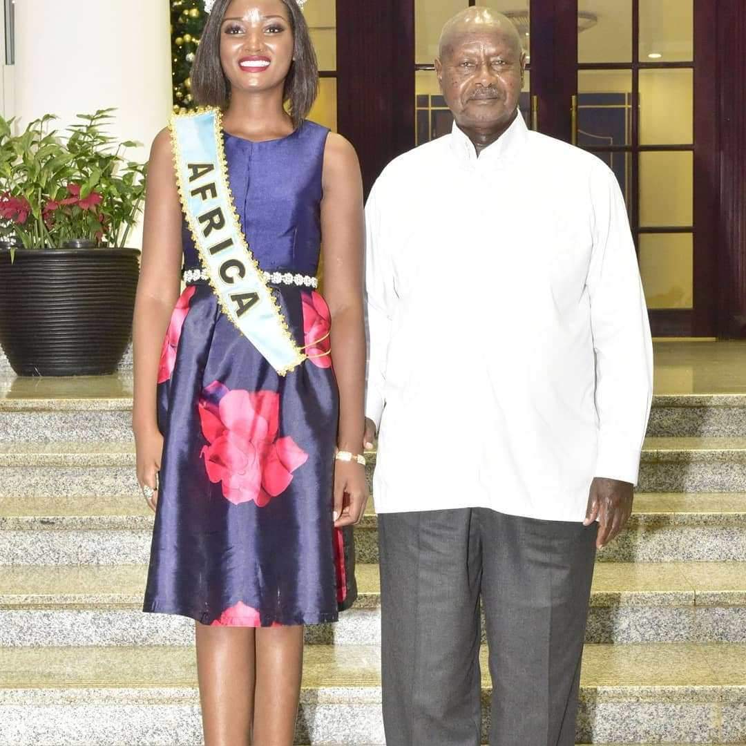Ugandan president tells Miss World Africa to stop wearing weaves