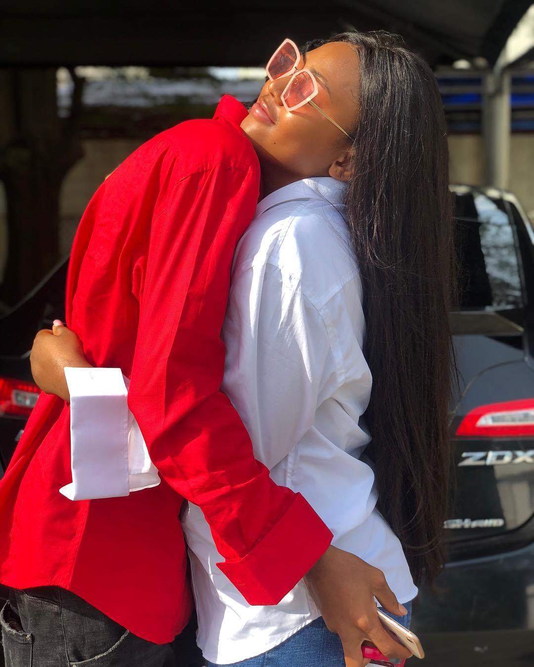 "I wish we were from different parents so I can marry you" - Regina Daniels to her brother as she celebrates him on his birthday