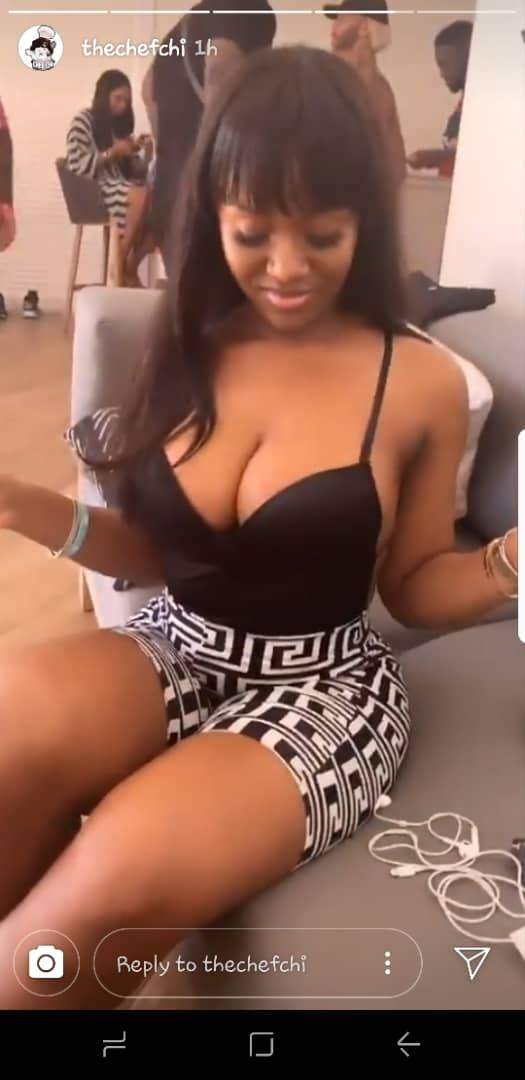 Chioma flaunts massive boobs as she parties with Davido in Bahamas after being apart for two months