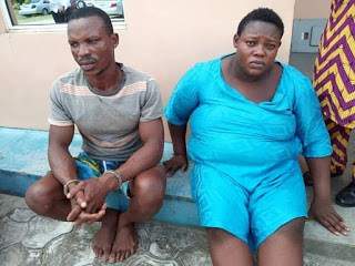 Couple who killed their son and buried him over alleged wizardry, paraded with other criminals (Photos)