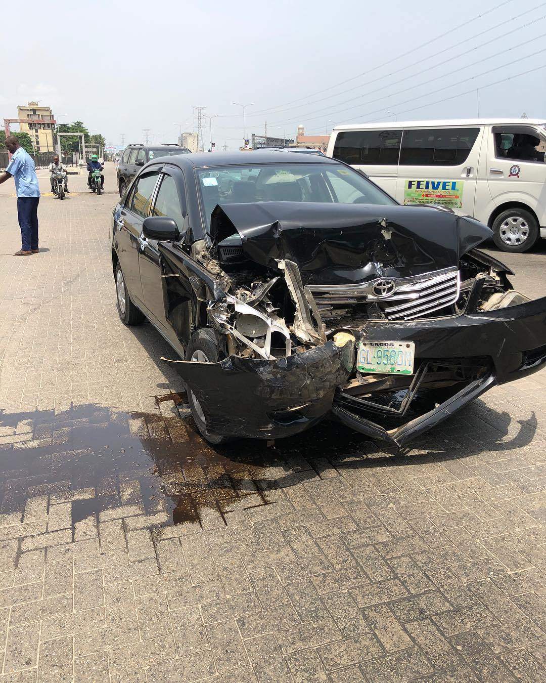 Instagram comedian, Funny Toheeb survives fatal accident in Lagos