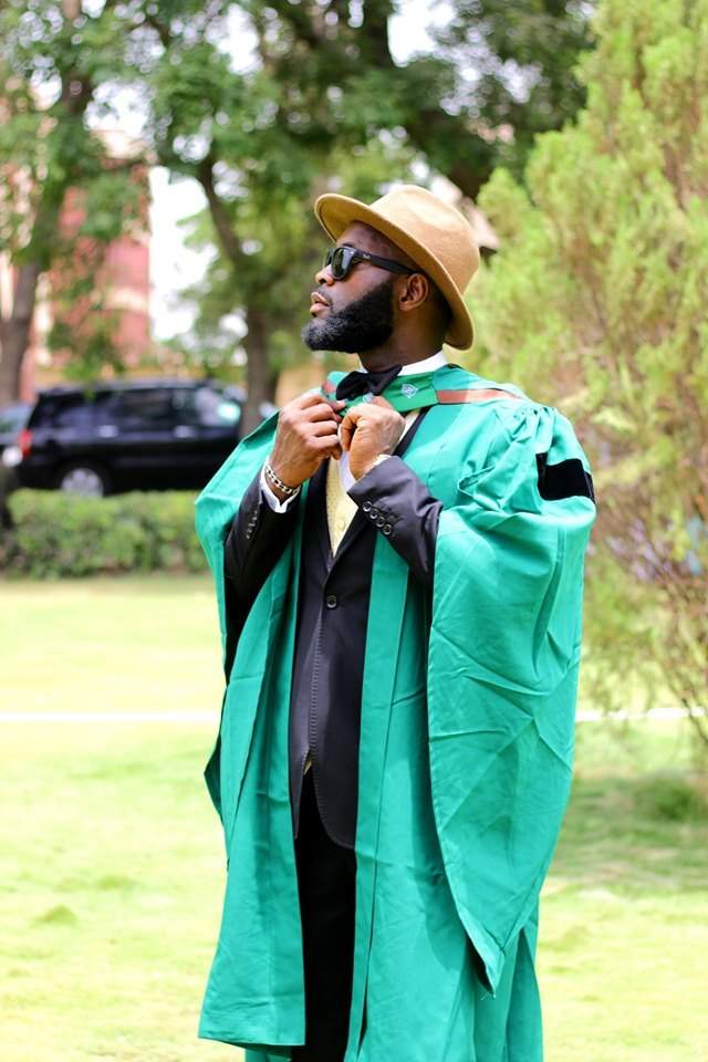 Nigerian man reminisce writing JAMB 8 times as he graduates with 2nd Class Upper