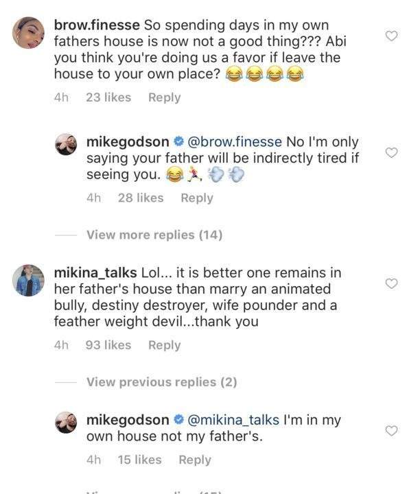 Fans drag Mike Godson for shading Tonto Dikeh, calling him a woman beater