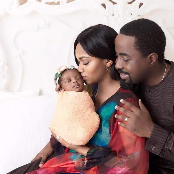 Lovely photo of ex Cross Rivers governor, Donald Duke and his granddaughter