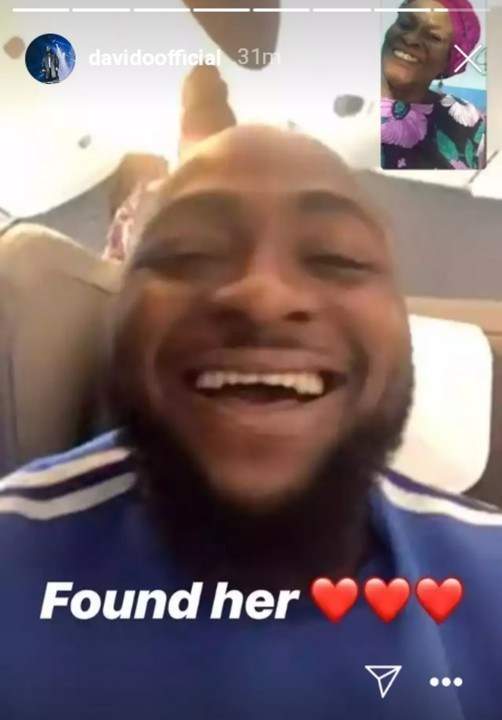 Davido finally finds sick actress who wants him to sing to her (Photo)