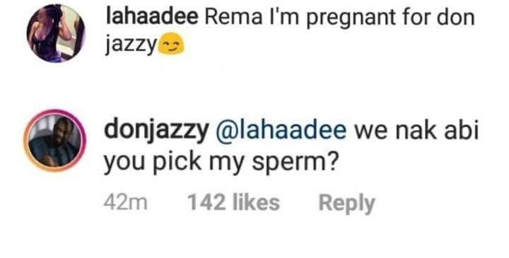 Don Jazzy replies Lady who says she's pregnant for him