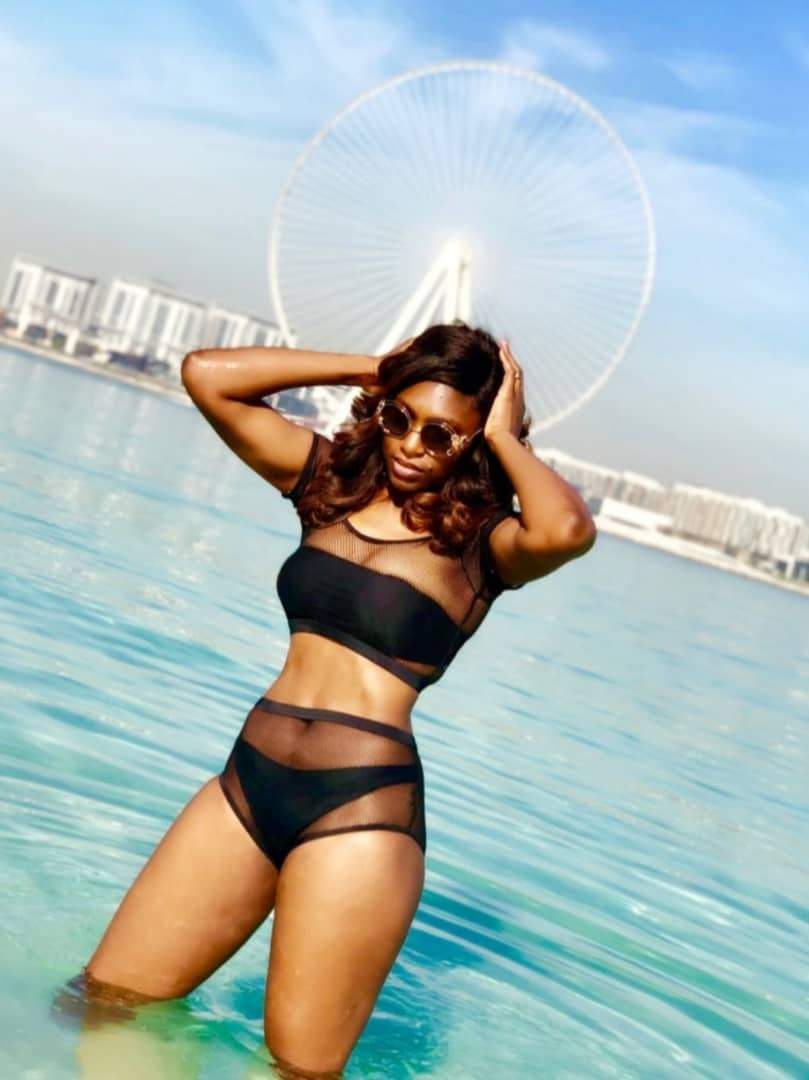Actress Ufuoma McDermott shares rare sexy bikini photos