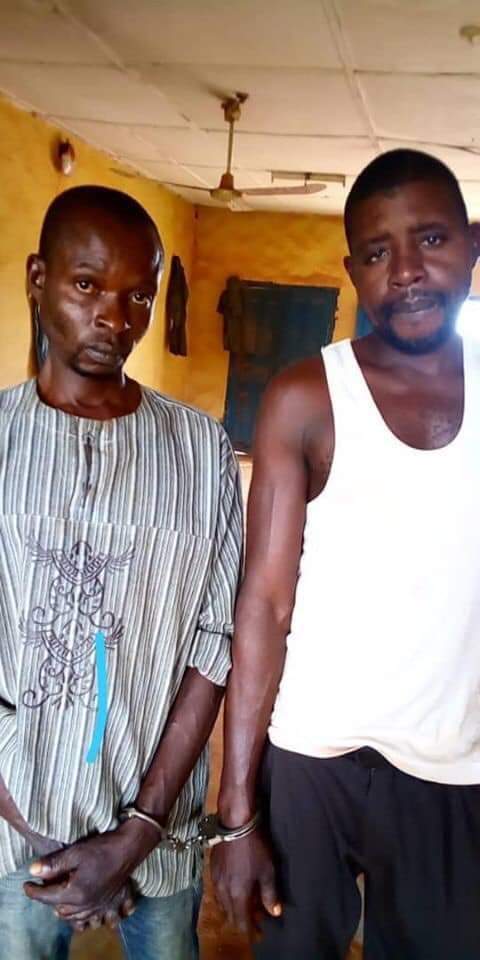 Police parade two men who raped mentally challenged 23-year-old woman in Anambra