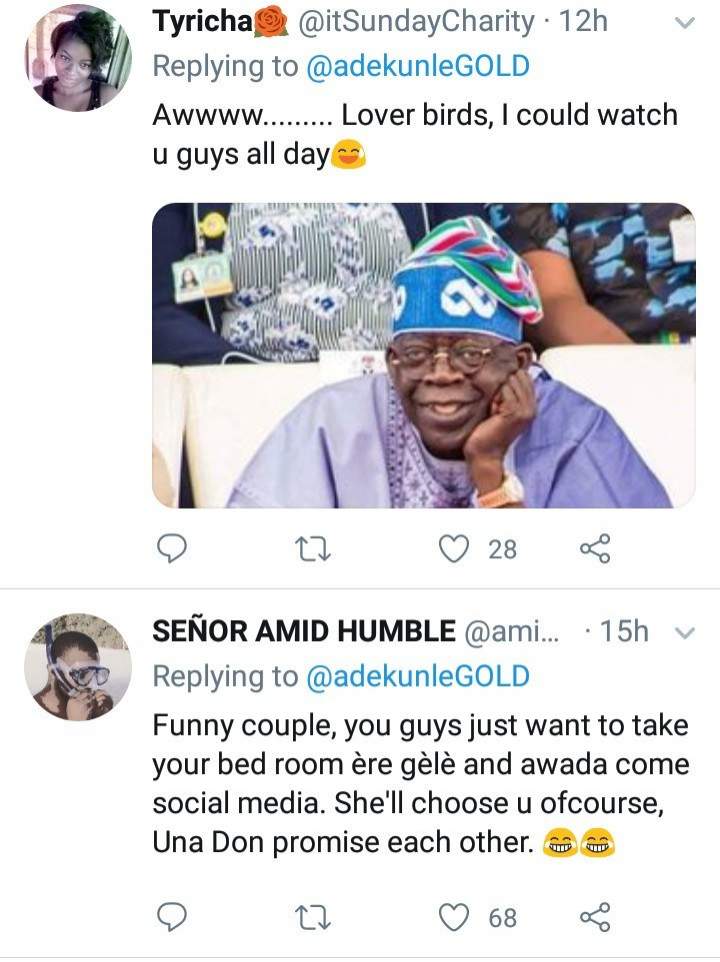 Singer, Adekunle Gold gives Simi an ultimatum in funny Twitter exchange; Simi's mum replies