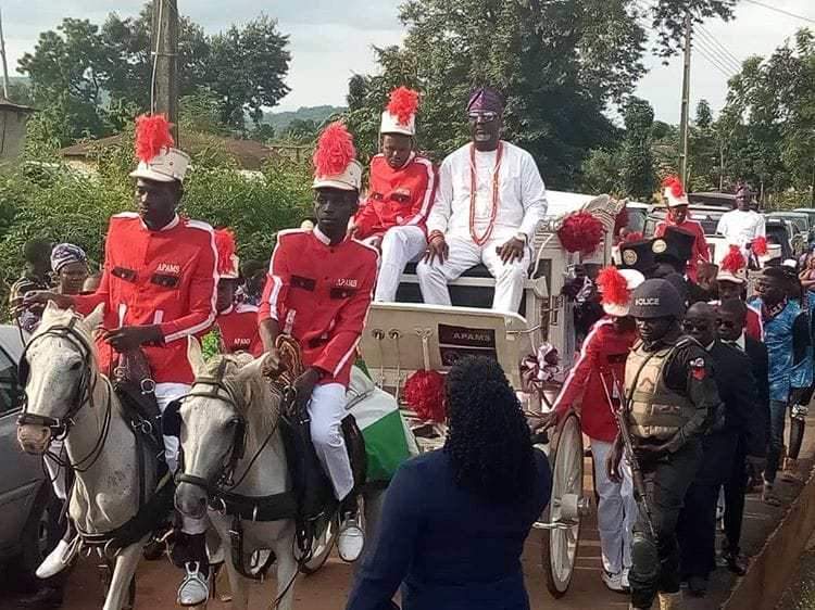 Senator Dino Melaye buries mother in grand style (Photos)