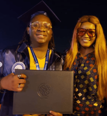 Omotola jalade Ekeinde's son graduates with honors from Eastern Mediterranean University in Cyprus