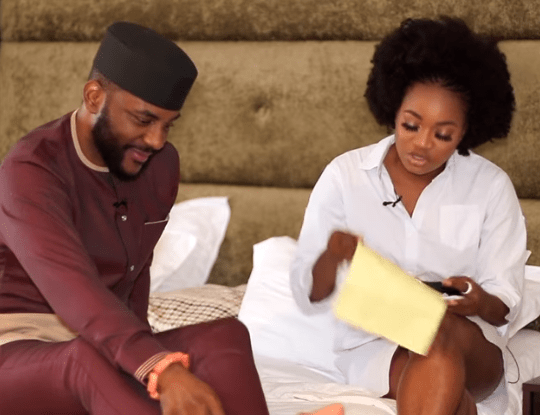 BBNaija2019: Tacha's love letter revealed by Thelma, it was written to Nelson (video)