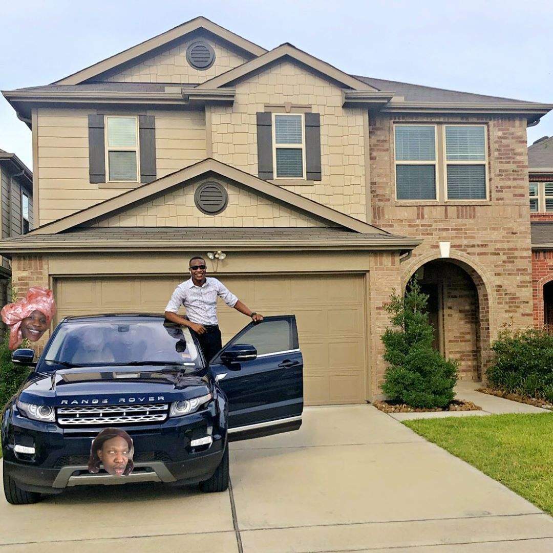 Comedian Aphrican Ace Buys A House In US (Photos)