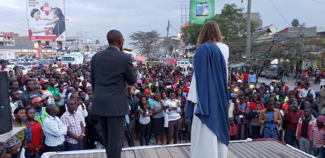 I have not been deported, I'm still in Kenya - Evangelist Job, who dressed as Jesus.