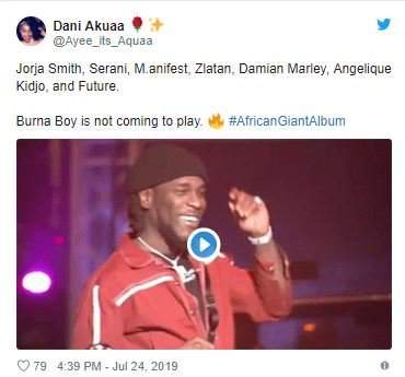 Burna Boy Features Bob Marley's Son And Others In New Album, Fans Reacts