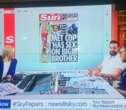 #BBNaija: Watch video of Sky News UK Presenters discussing Khafi's sex in the Big Brother house as she faces sack from MET police