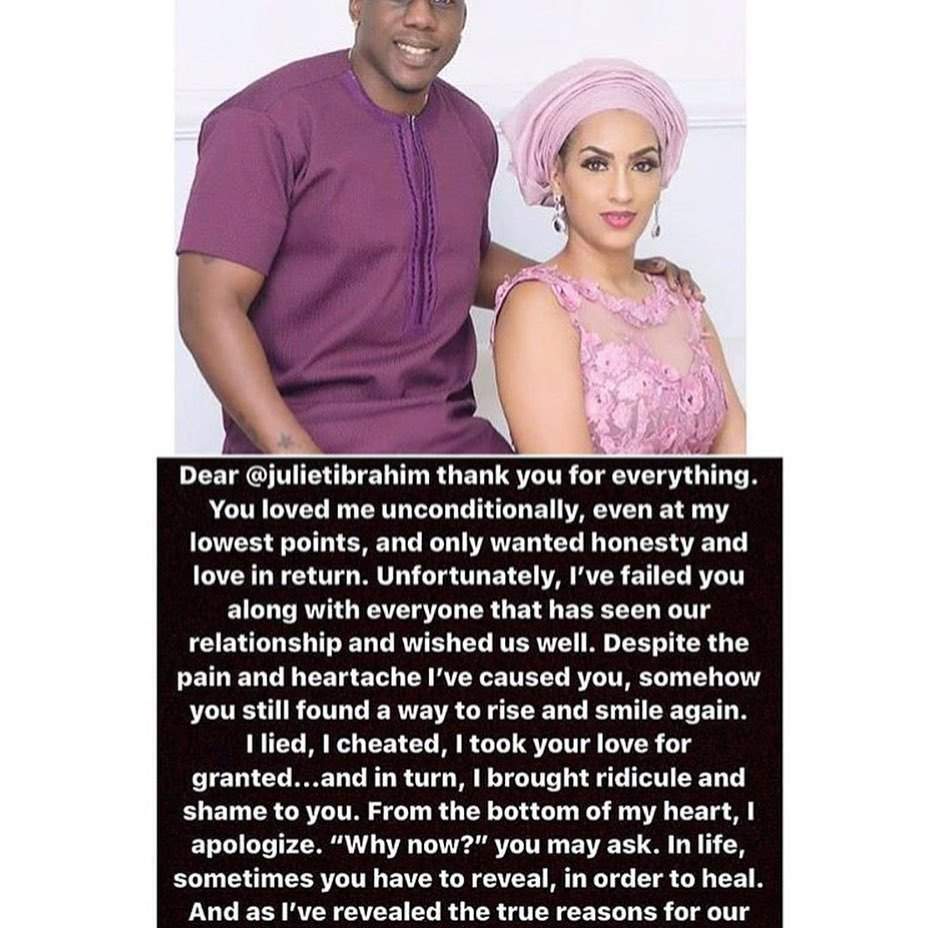 I feel it's coming too late - Juliet Ibrahim reacts to her ex-boyfriend, Iceberg Slim's apology (video)