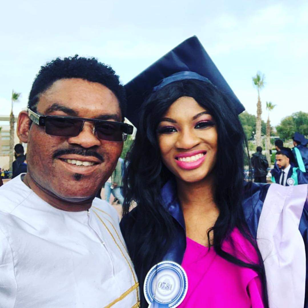Omotola Jalade-Ekeinde's first daughter, Princess bags degree from Cyprus University