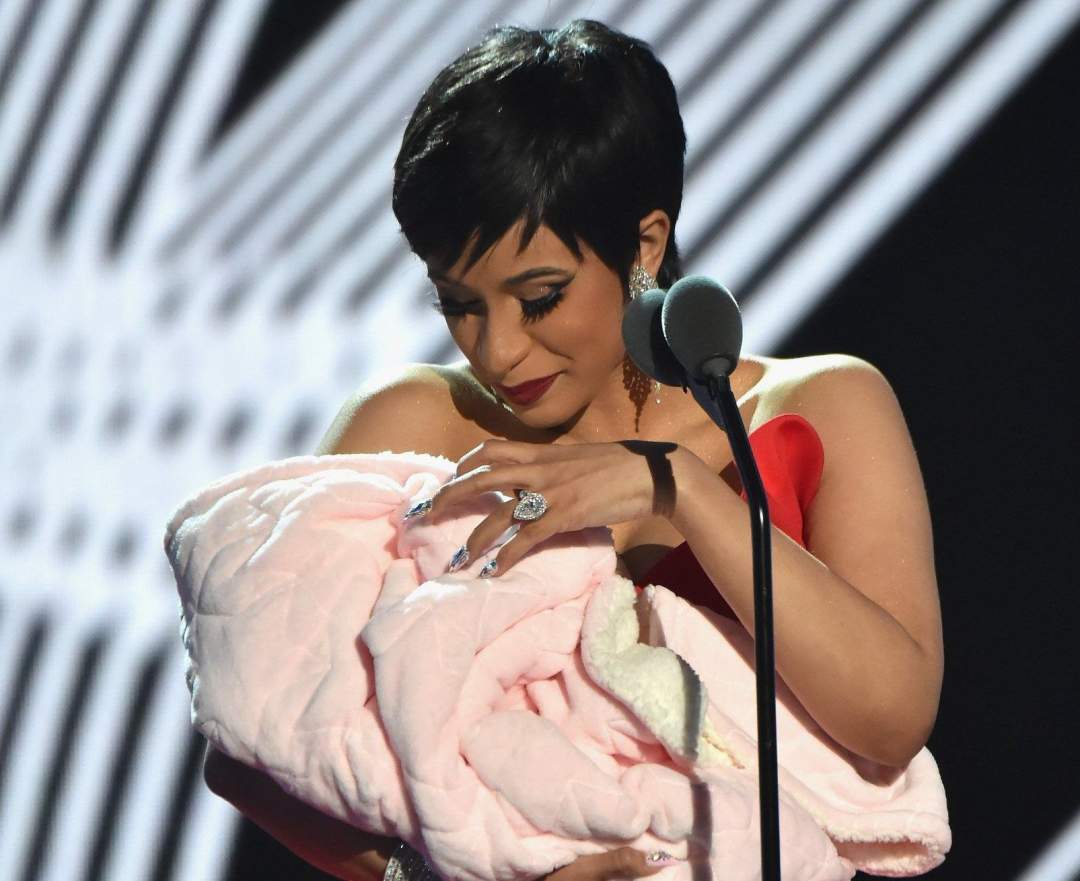 I will feel 'very betrayed' if my daughter, Kulture says 'daddy' first before mama - Cardi B