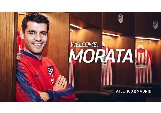 Alvaro Morata joins Atletico Madrid on loan